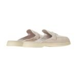 Loro Piana Charms Walk Babouche Loafer Suede Mule - Image 3