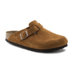 Birkenstock Boston Soft Footbed Suede Mink - Image 2