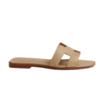 Hermes Oran Sandal Beige/Lin