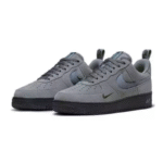 Nike Air Force 1 Low 07 LV8 Reflective Swoosh - Cool Grey - Image 2