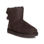 UGG Kids Mini Bailey Bow II boots - Dark brown - Image 3