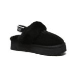UGG Kids Funkette slippers - Black - Image 2