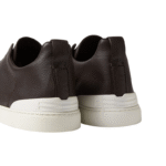 Zegna Triple Stitch SECONDSKIN Dark Brown - Image 5